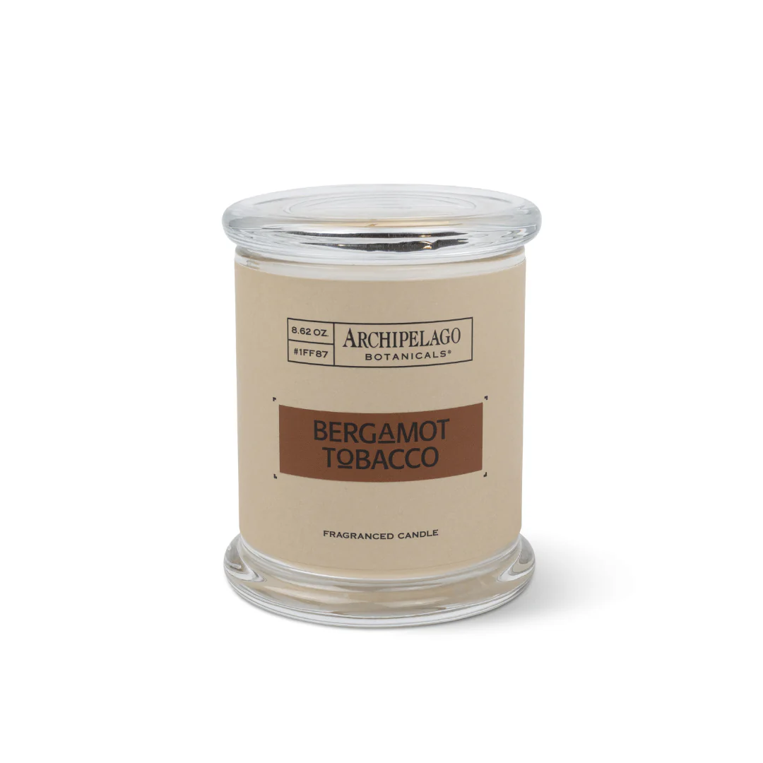 Bergamot Tobacco Jar Candle
