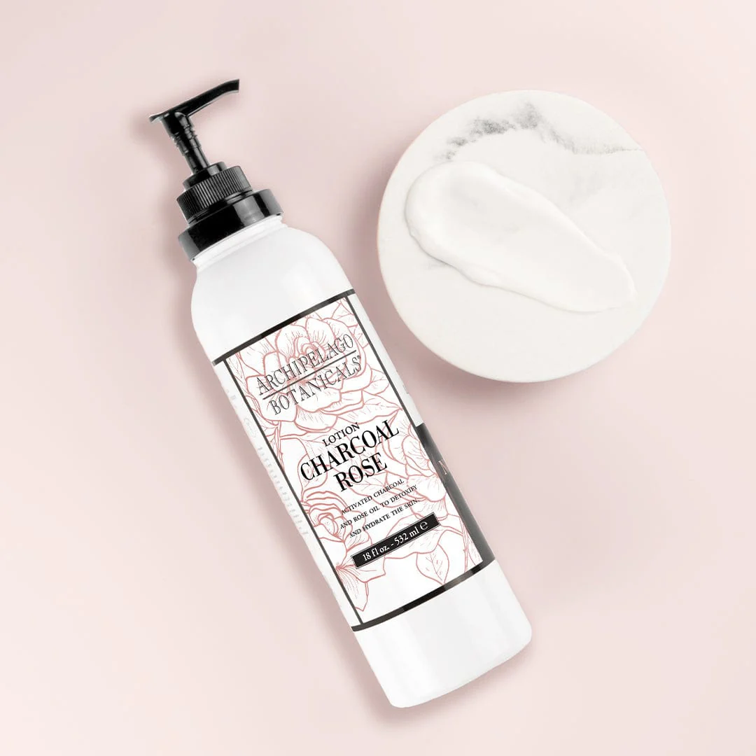 Charcoal Rose Body Lotion - Image 3