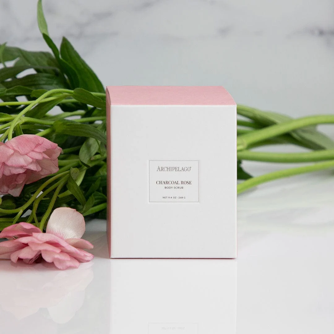 Charcoal Rose Body Scrub - Image 3
