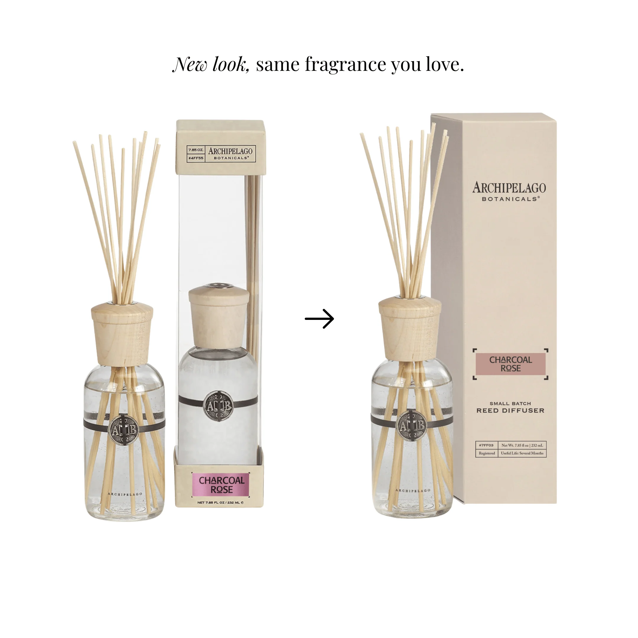 Charcoal Rose Reed Diffuser - Image 2